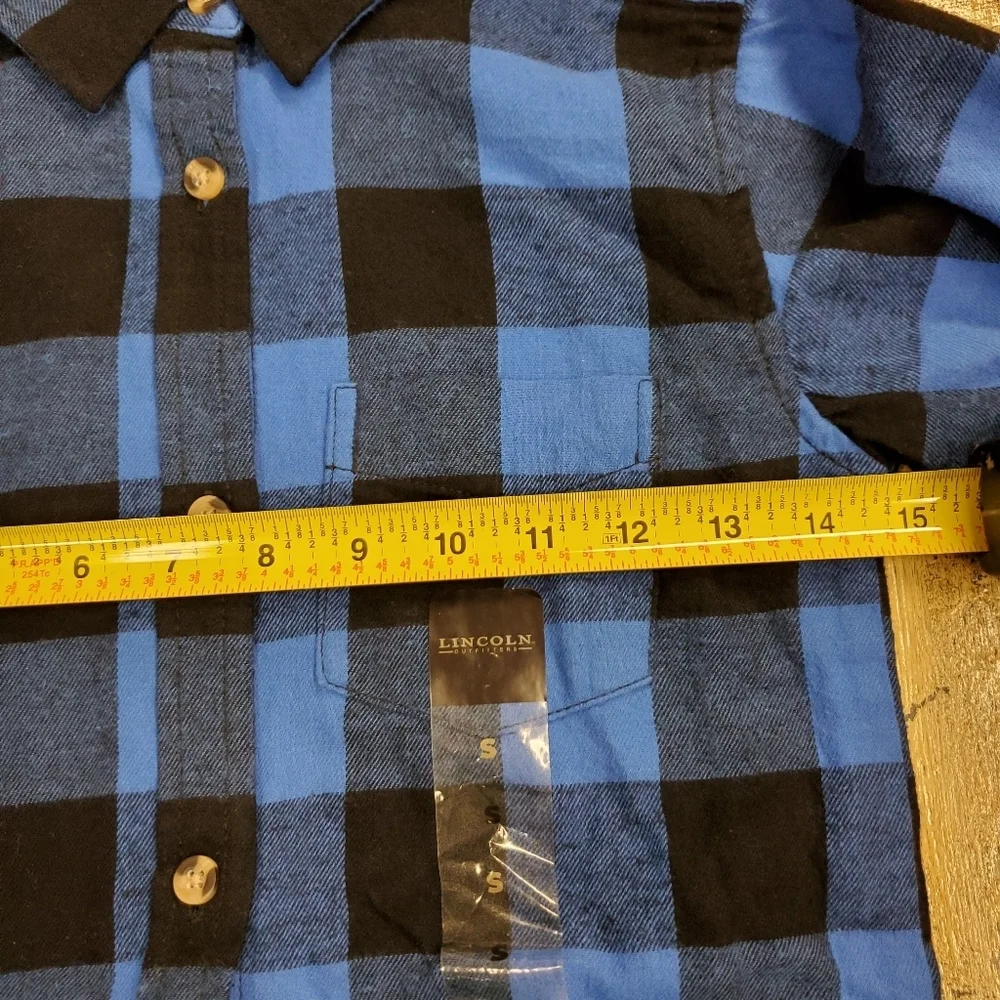 💁‍♂️👕 NWT Lincoln Oufitters S Flannel shirt